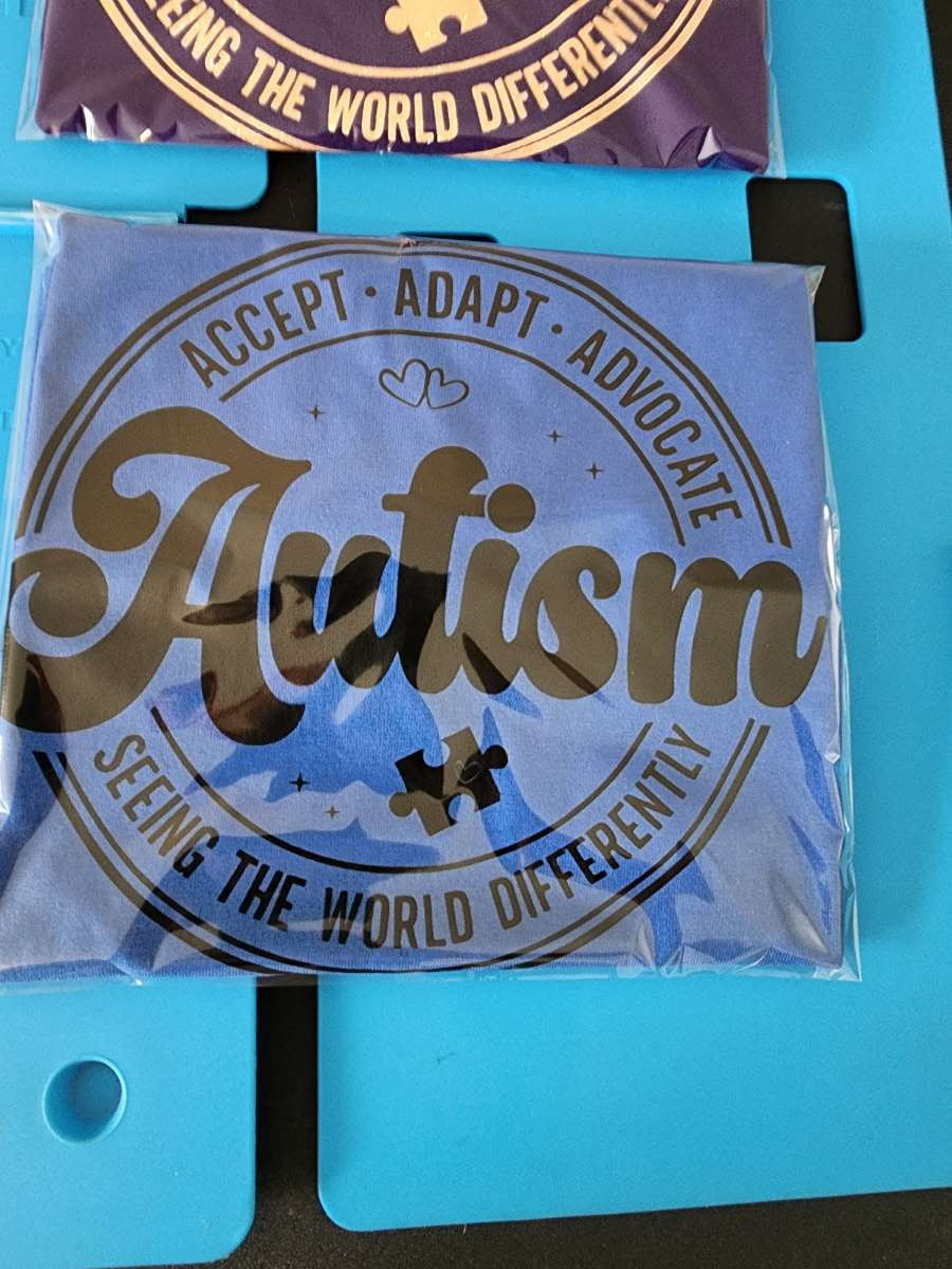 Accept, Adapt, Advocate- Autism Tees