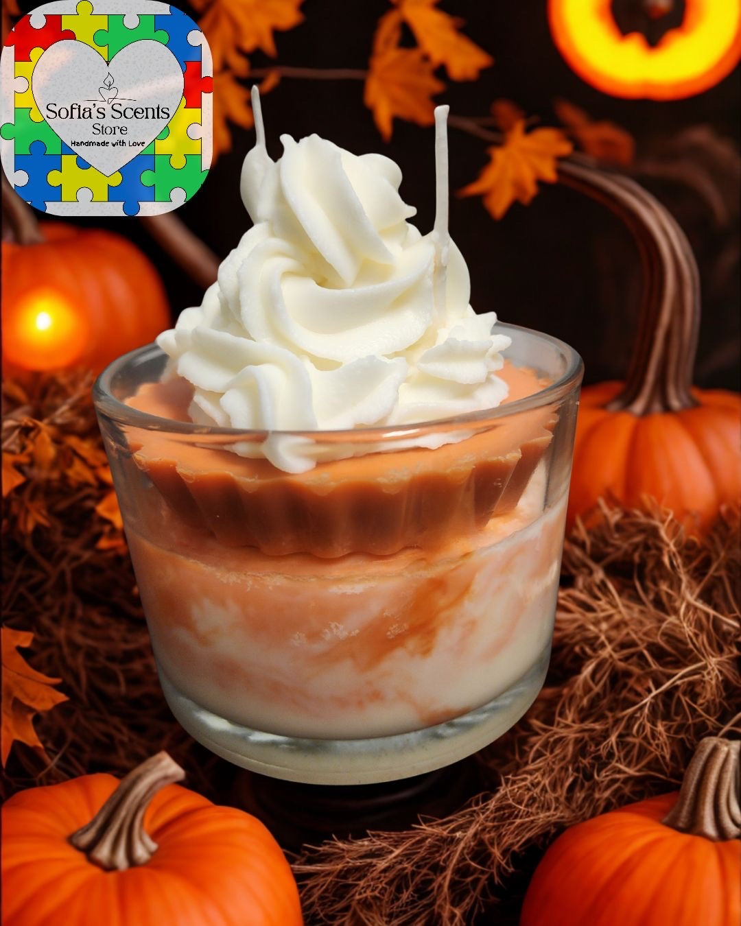 Apple Pie Glass Candle
